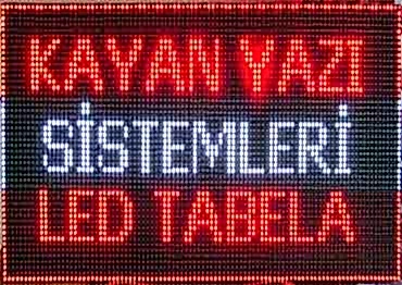 Led Tabela (Kayan Yazı) Sistemleri Led Tabela (Kayan Yazı) Sistemleri