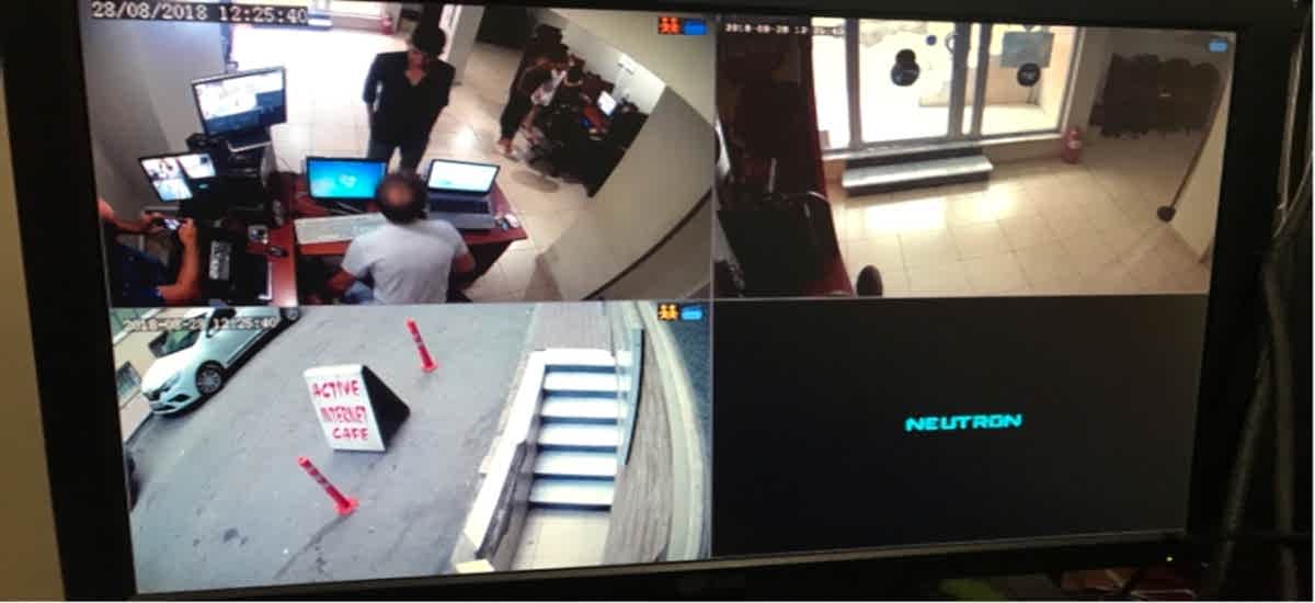 Active İnternet Cafe || 3 Adet Neutron IP Kamera Kurulumu