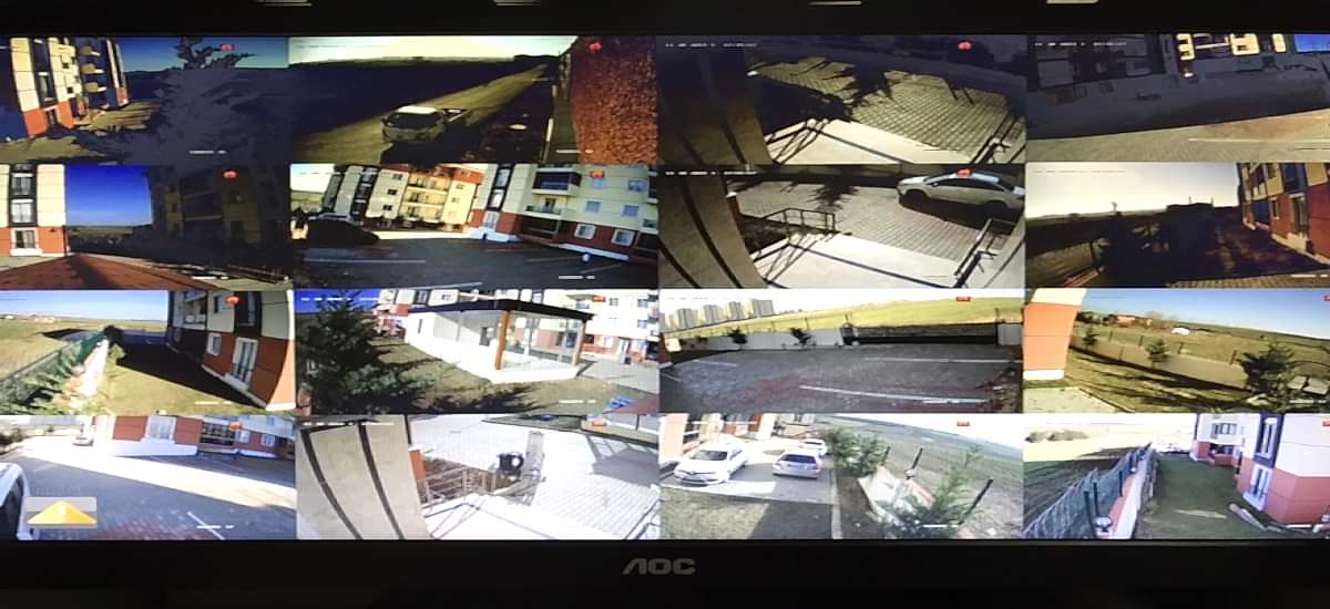 Özyükselen Sitesi || 16 Adet Hikvision TVI Kamera