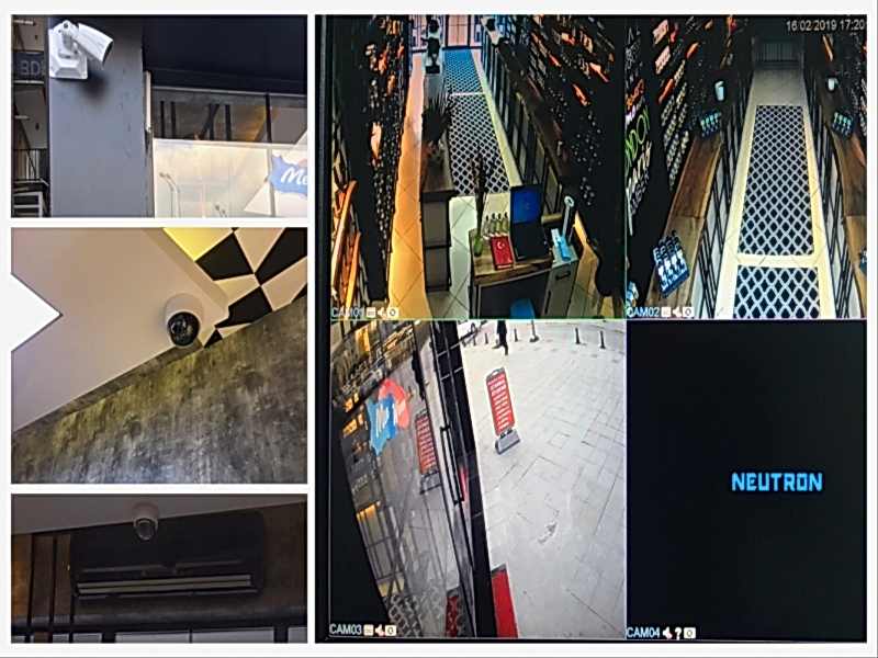 ROYAL PLATINUM || 3 adet Neutron 2 megapiksel kamera kurulumunu gerçekleştirdik
