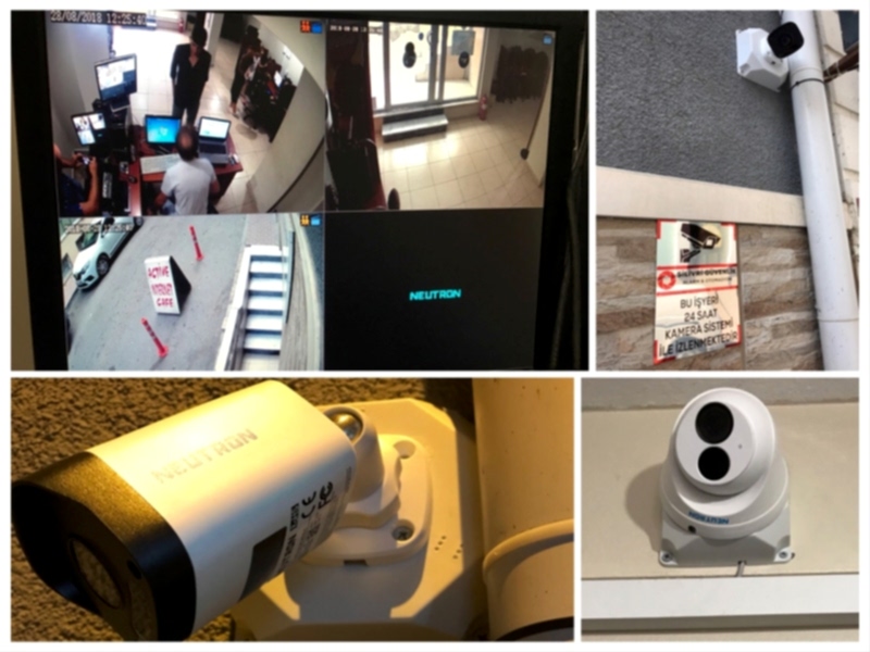 Active İnternet Cafe | 3 adet Neutron Ip Kamera kurulumu tamamlandı