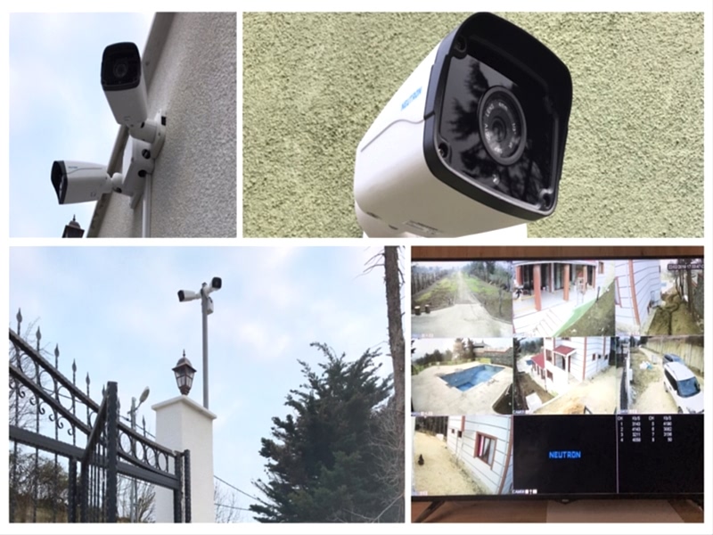 Neutron 4K güvenlik kamerası kurulumu